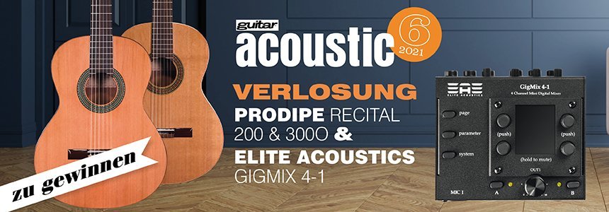 Giveaway: Prodipe Recital 200 & 300 und Elite Acoustics Gigmix 4-1